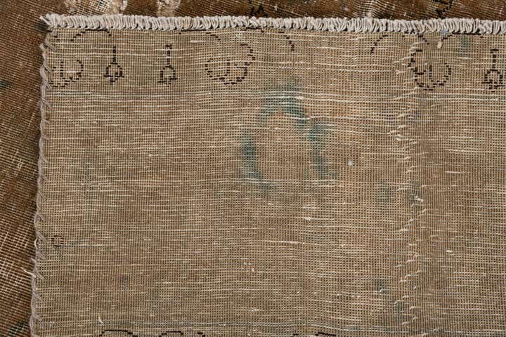 6' 9 x 12' 4 Hand Knotted Ultra Vintage Persian Wool Rug