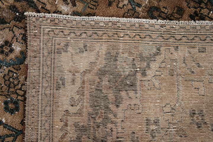 5' 7 x 8' 10 Hand Knotted Ultra Vintage Persian Wool Rug