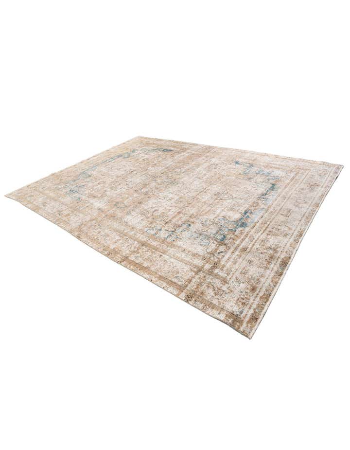 8' 10 x 12' 2 Hand Knotted Ultra Vintage Persian Wool Rug