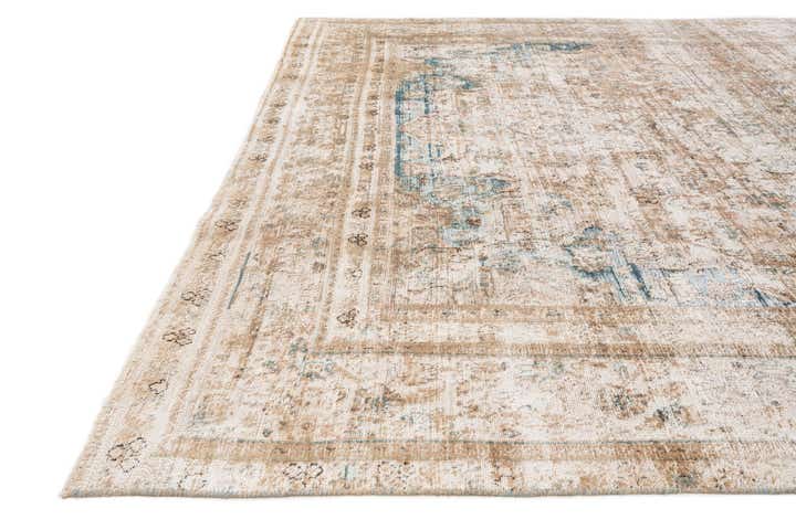 8' 10 x 12' 2 Hand Knotted Ultra Vintage Persian Wool Rug