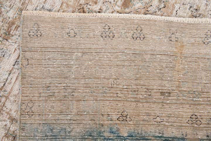 8' 10 x 12' 2 Hand Knotted Ultra Vintage Persian Wool Rug