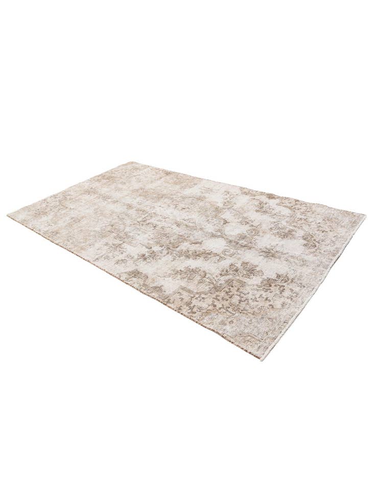 Detail image of 5' 1 x 8' 8 Hand Knotted Ultra Vintage Persian Wool Rug