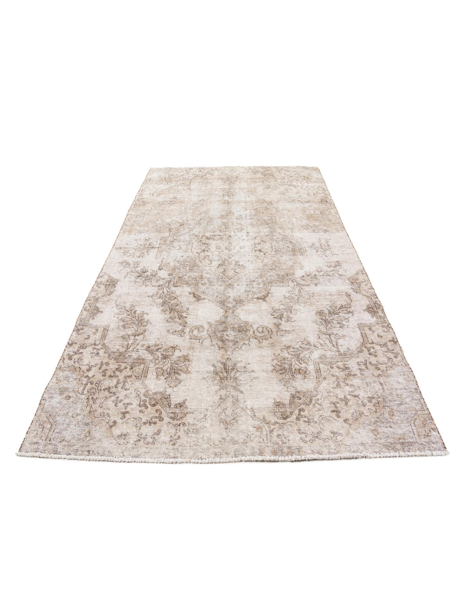 5' 1 x 8' 8 Hand Knotted Ultra Vintage Persian Wool Rug