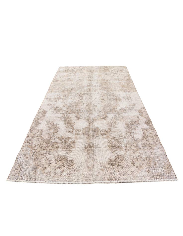 Detail image of 5' 1 x 8' 8 Hand Knotted Ultra Vintage Persian Wool Rug