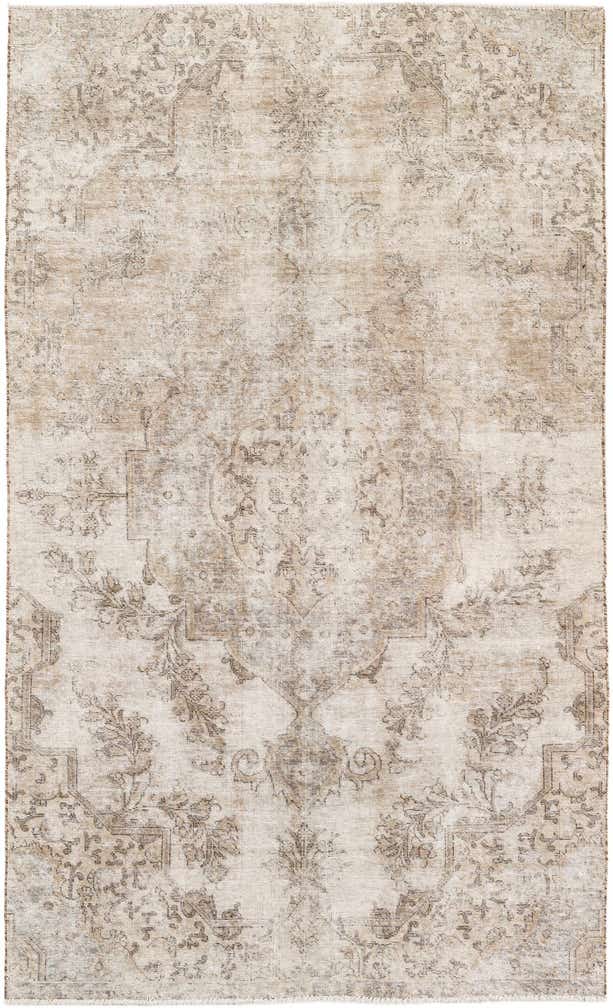 5' 1 x 8' 8 Hand Knotted Ultra Vintage Persian Wool Rug