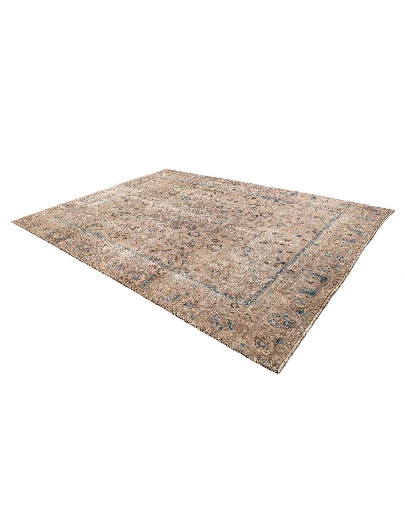 9' 1 x 12' 3 Hand Knotted Ultra Vintage Persian Wool Rug