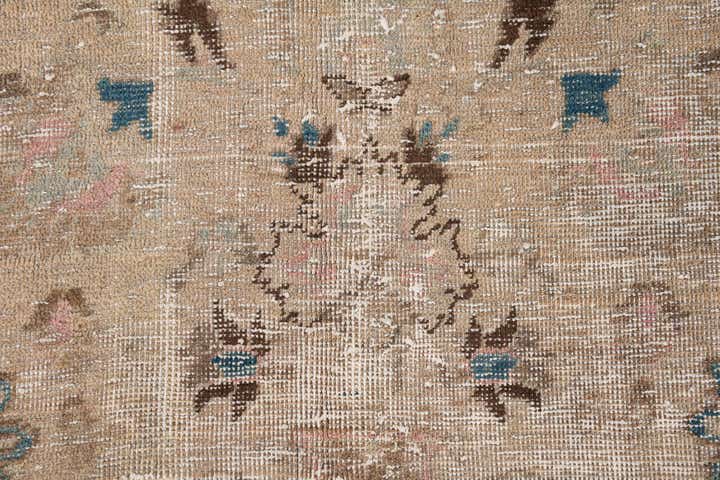 9' 1 x 12' 3 Hand Knotted Ultra Vintage Persian Wool Rug