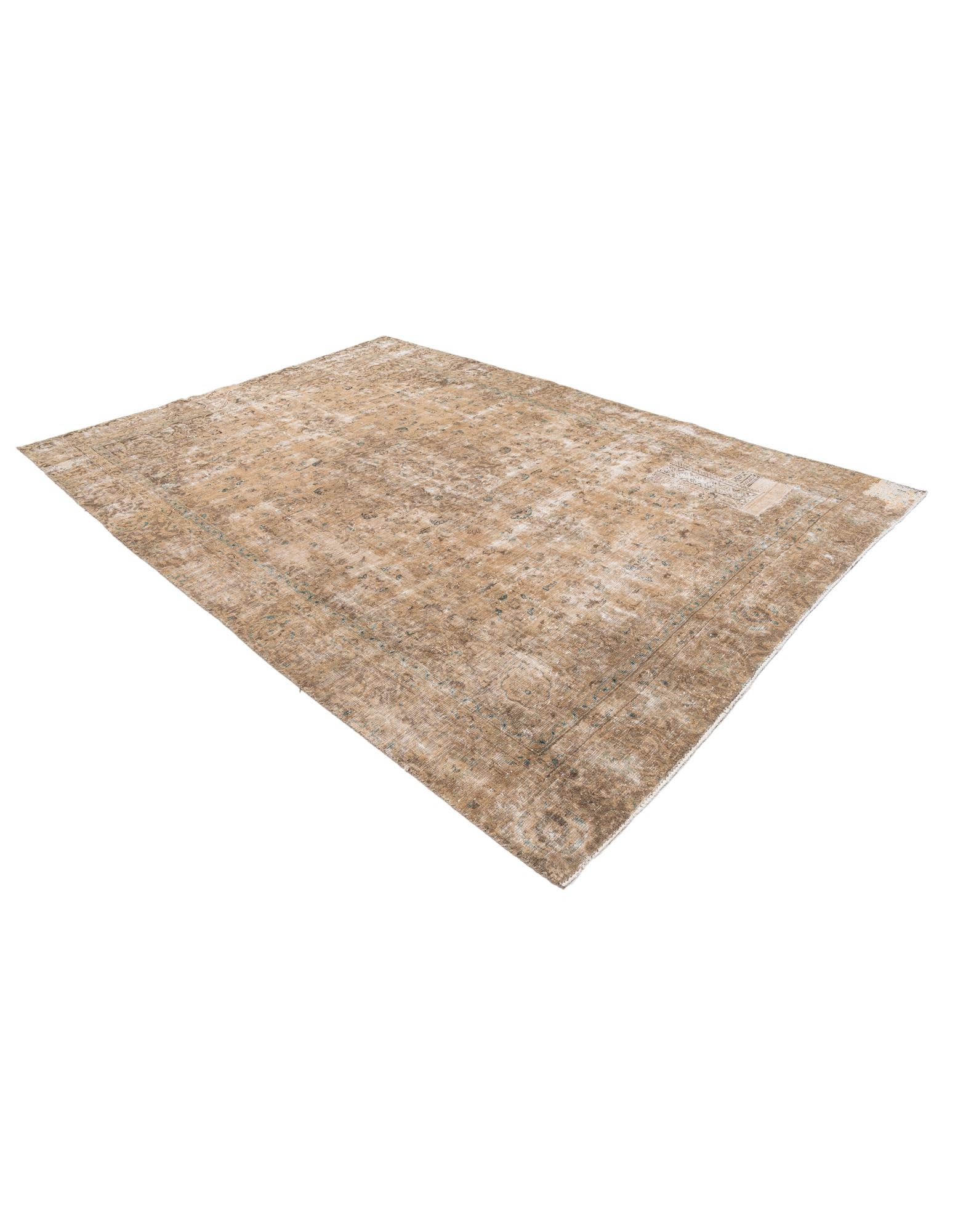 7' 2 x 10' Hand Knotted Ultra Vintage Persian Wool Rug