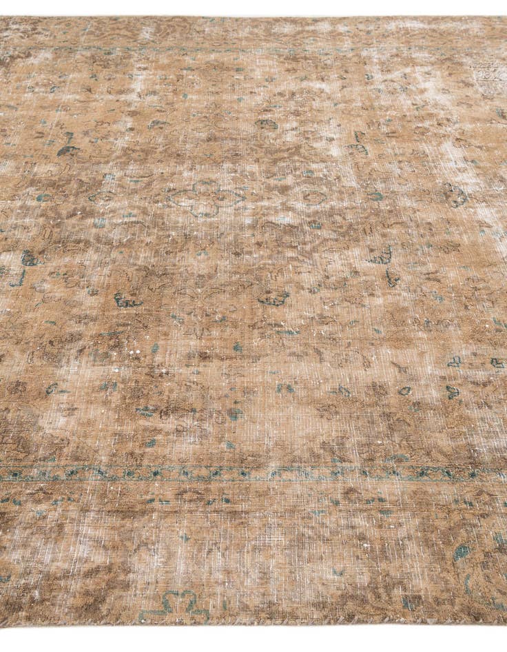 Detail image of 7' 2 x 10'  Hand Knotted Ultra Vintage Persian Wool Rug