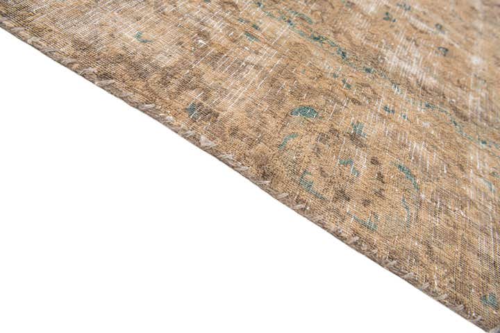 7' 2 x 10' Hand Knotted Ultra Vintage Persian Wool Rug