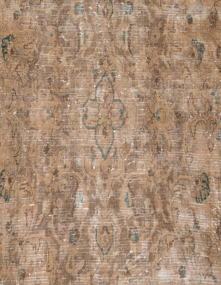 Detail image of 7' 2 x 10'  Hand Knotted Ultra Vintage Persian Wool Rug
