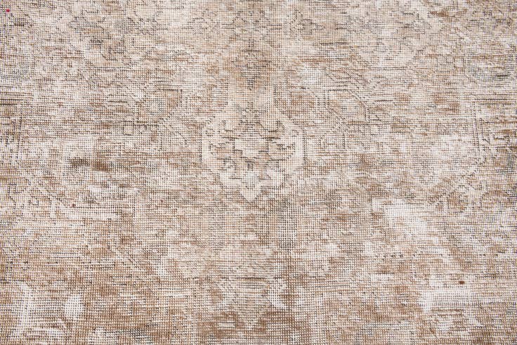 Detail image of 9' 6 x 12' 6 Hand Knotted Ultra Vintage Persian Wool Rug