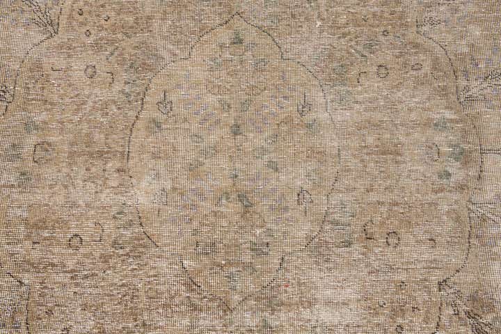 9' 3 x 13' Hand Knotted Ultra Vintage Persian Wool Rug