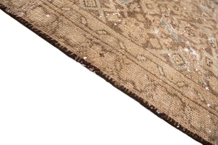 5' 6 x 9' 4 Hand Knotted Ultra Vintage Persian Wool Rug