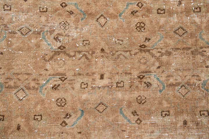 5' 6 x 9' 4 Hand Knotted Ultra Vintage Persian Wool Rug