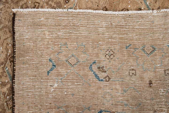 5' 6 x 9' 4 Hand Knotted Ultra Vintage Persian Wool Rug