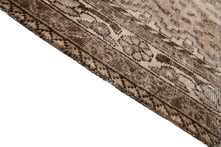 4' 8 x 7' Hand Knotted Ultra Vintage Persian Wool Rug