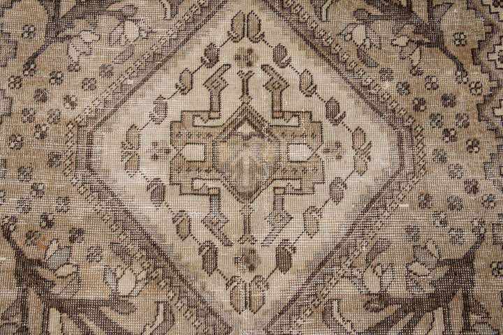 4' 8 x 7' Hand Knotted Ultra Vintage Persian Wool Rug