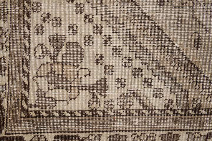 4' 8 x 7' Hand Knotted Ultra Vintage Persian Wool Rug