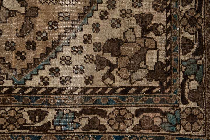4' 8 x 7' Hand Knotted Ultra Vintage Persian Wool Rug