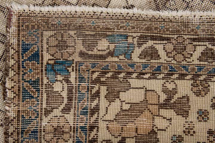 4' 8 x 7' Hand Knotted Ultra Vintage Persian Wool Rug