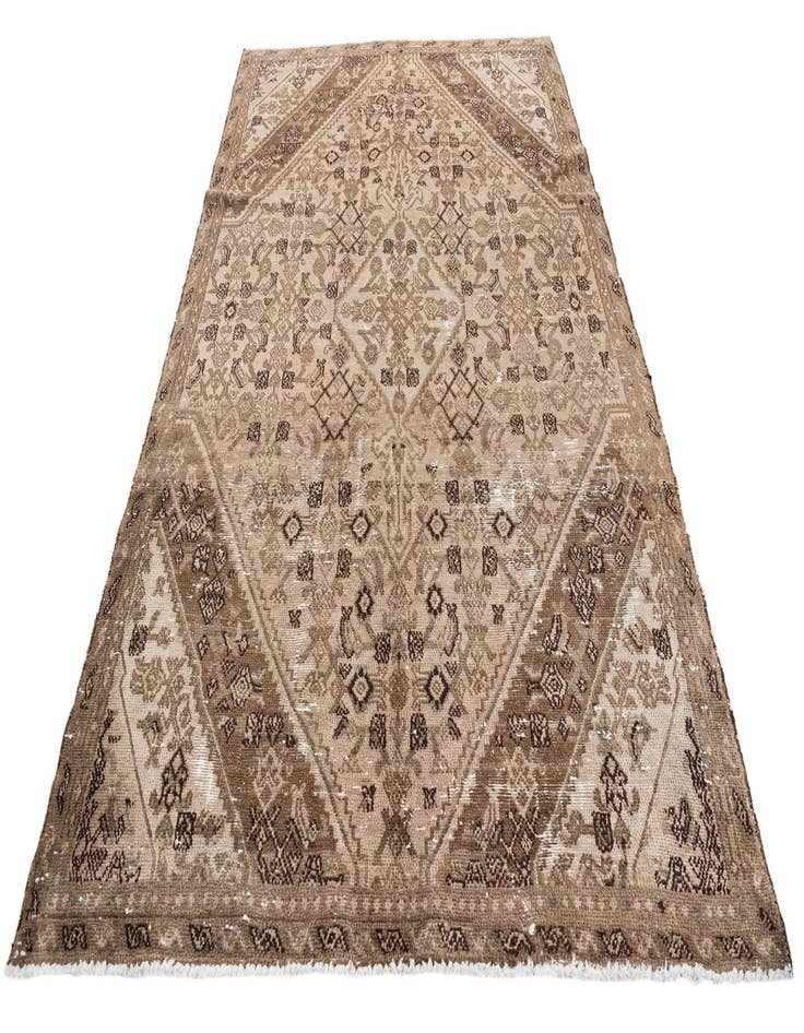 Detail image of 5' 10 x 8' 9  Hand Knotted Ultra Vintage Persian Wool Rug