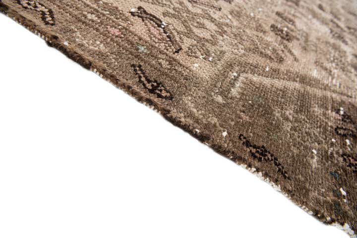 5' 10 x 8' 9 Hand Knotted Ultra Vintage Persian Wool Rug