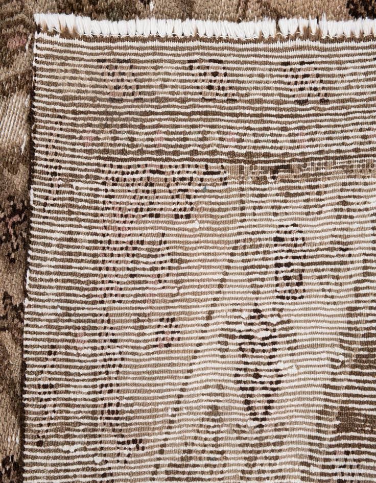 Detail image of 5' 10 x 8' 9  Hand Knotted Ultra Vintage Persian Wool Rug