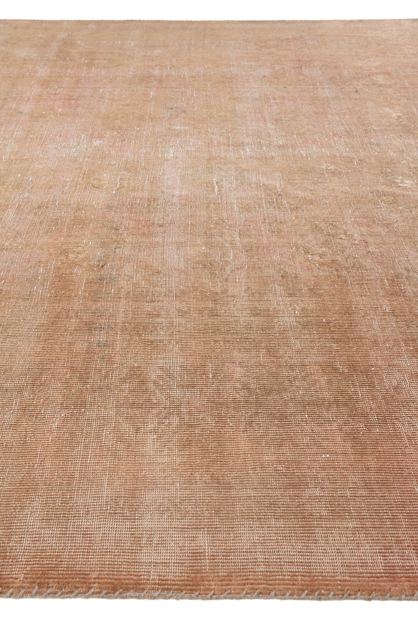 8' x 10' 10 Hand Knotted Ultra Vintage Persian Wool Rug