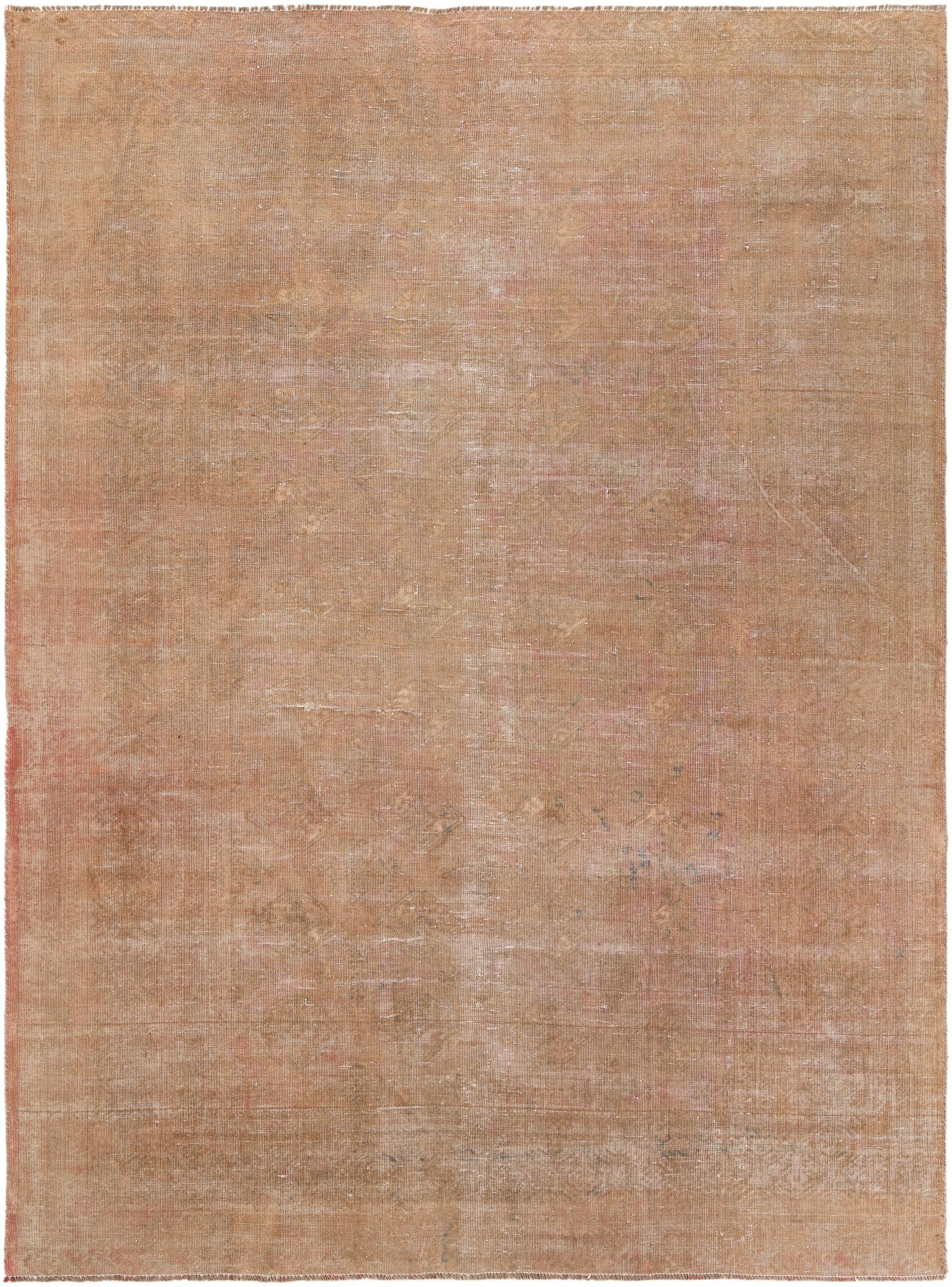 8' x 10' 10 Hand Knotted Ultra Vintage Persian Wool Rug