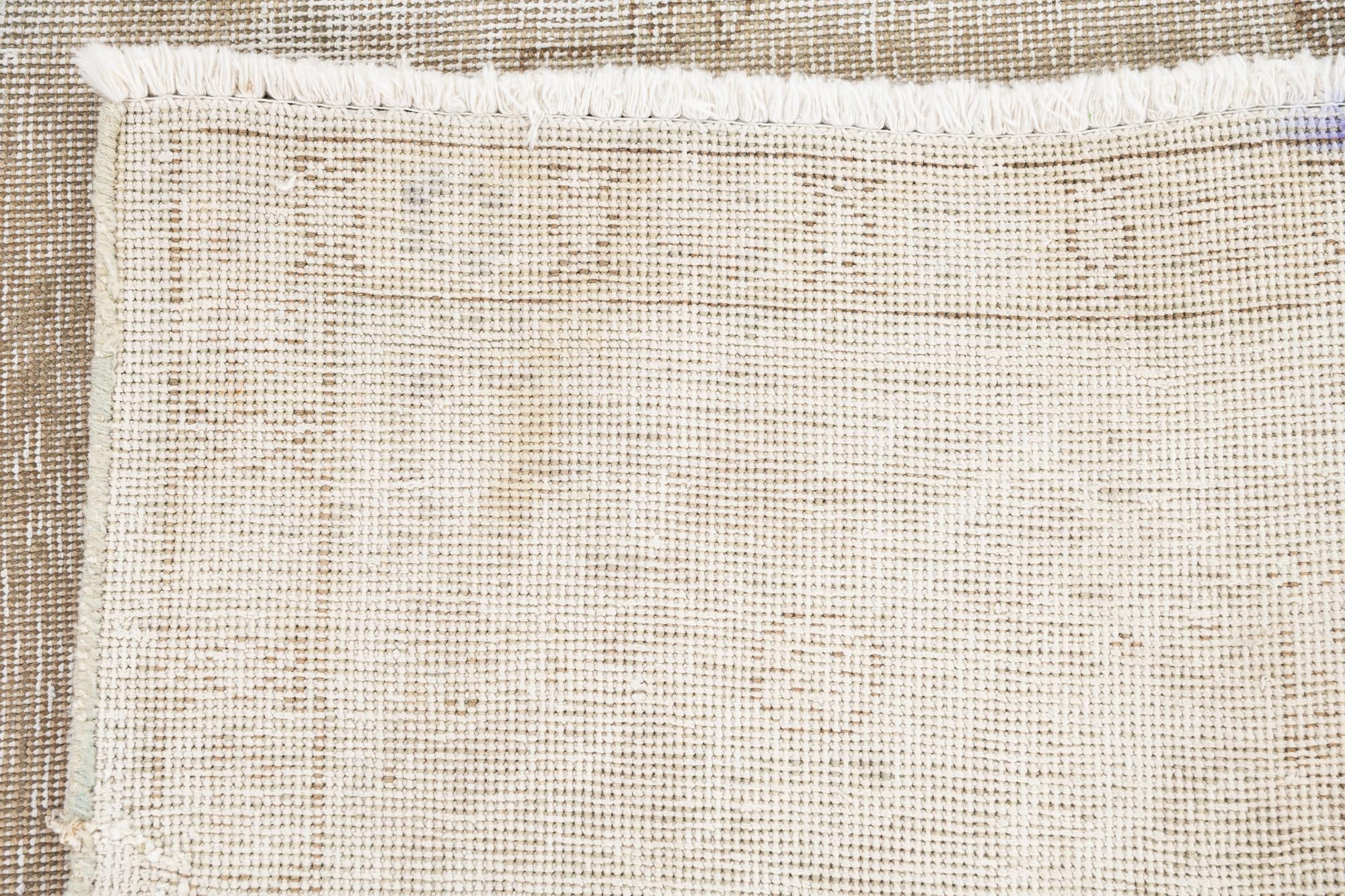 9' 7 x 12' 8 Hand Knotted Ultra Vintage Persian Wool Rug
