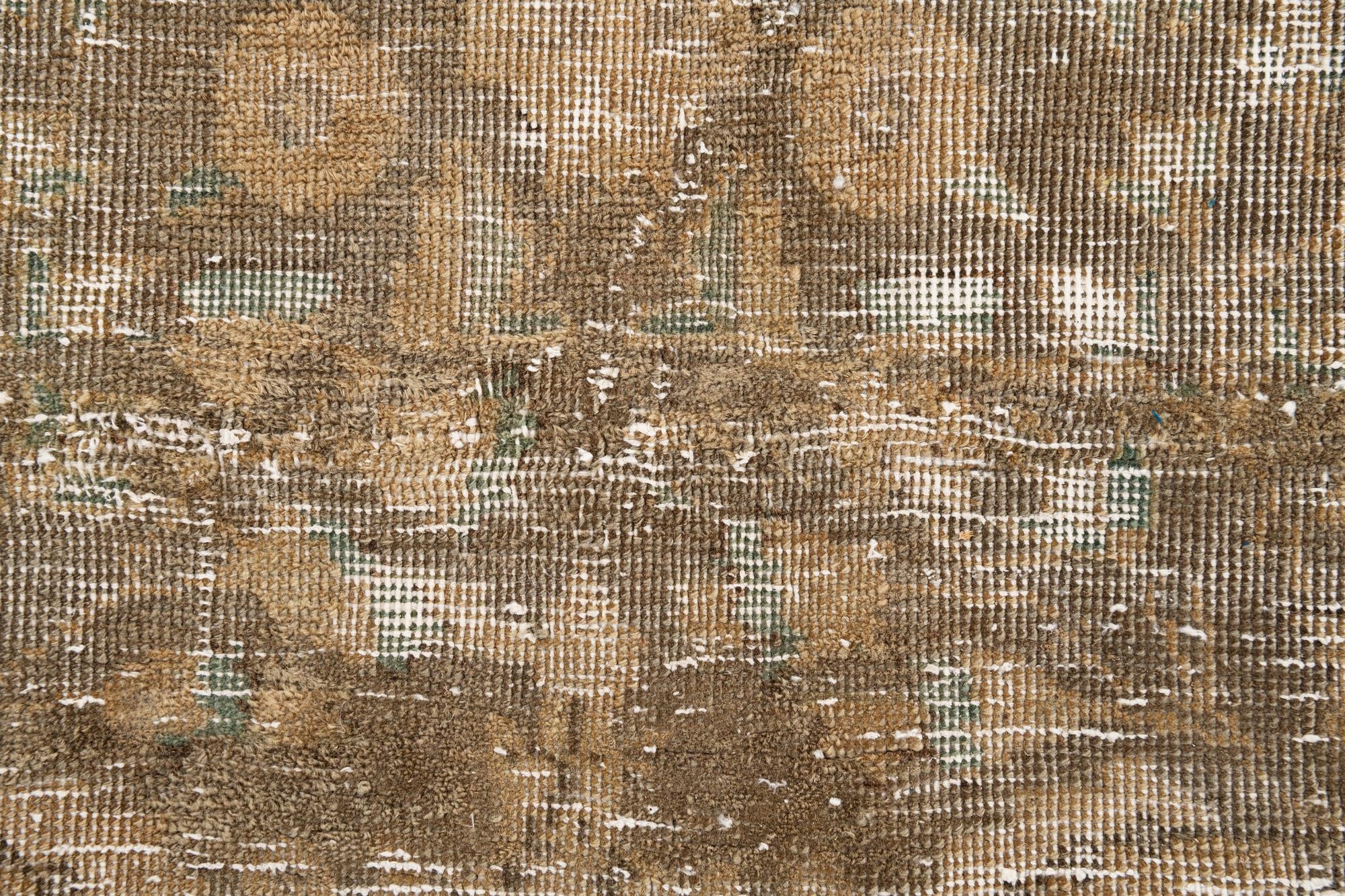 9' 10 x 13' 3 Hand Knotted Ultra Vintage Persian Wool Rug