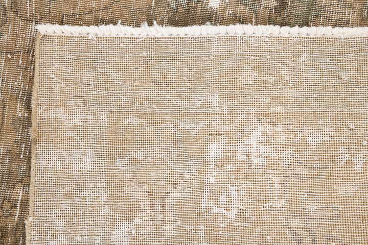 9' 10 x 13' 3 Hand Knotted Ultra Vintage Persian Wool Rug