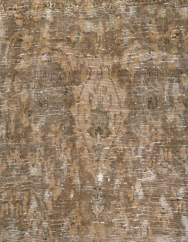 Detail image of 9' 10 x 13' 3  Hand Knotted Ultra Vintage Persian Wool Rug