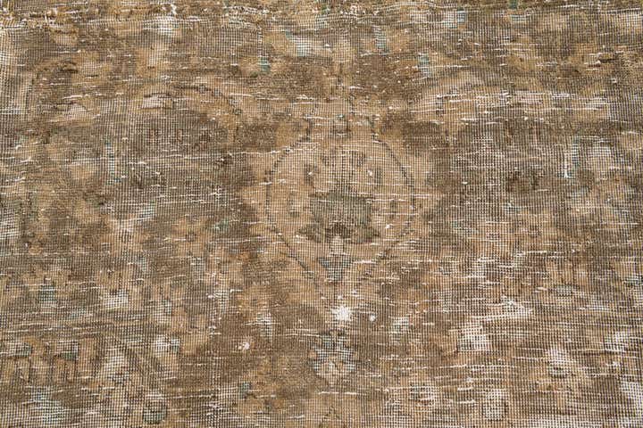 9' 10 x 13' 3 Hand Knotted Ultra Vintage Persian Wool Rug