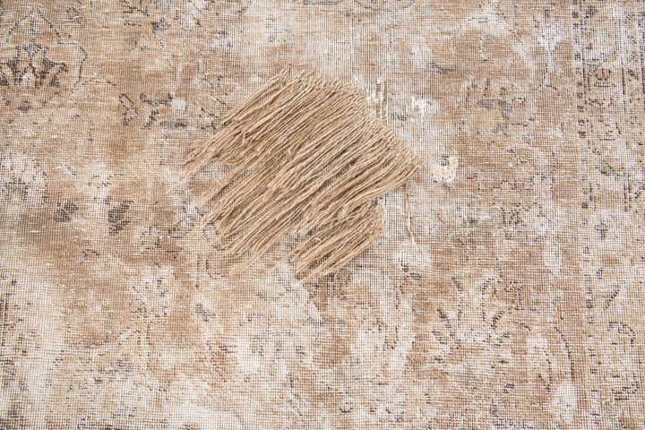 7' 4 x 11' Hand Knotted Ultra Vintage Persian Wool Rug