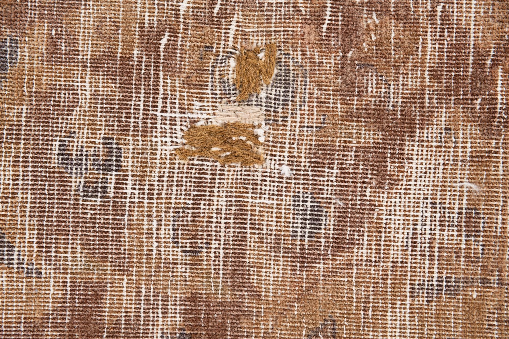 7' x 10' 4 Hand Knotted Ultra Vintage Persian Wool Rug