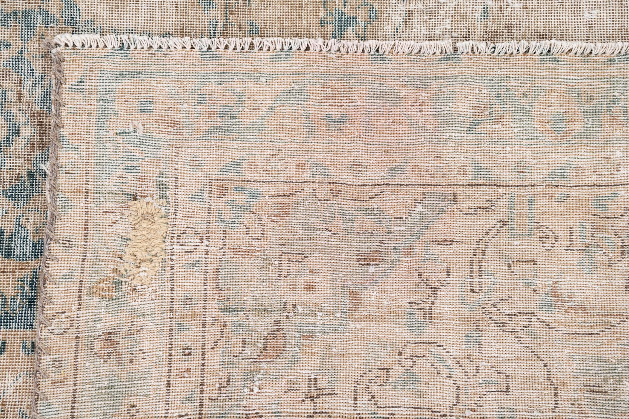 7' 1 x 10' 4 Hand Knotted Ultra Vintage Persian Wool Rug