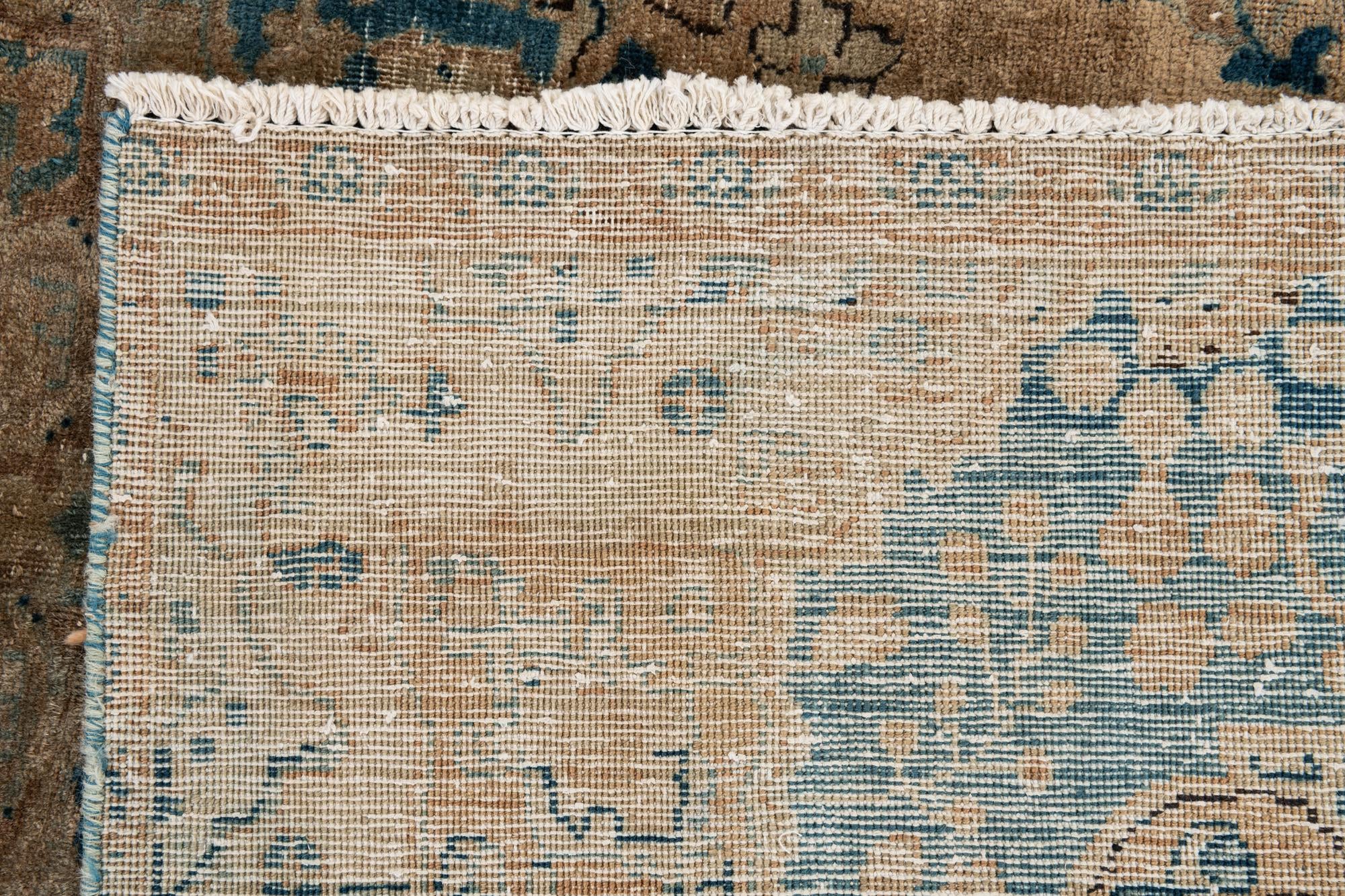 6' 1 x 9' 2 Hand Knotted Ultra Vintage Persian Wool Rug