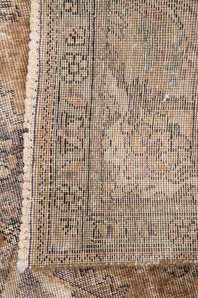 6' 7 x 10' Hand Knotted Ultra Vintage Persian Wool Rug