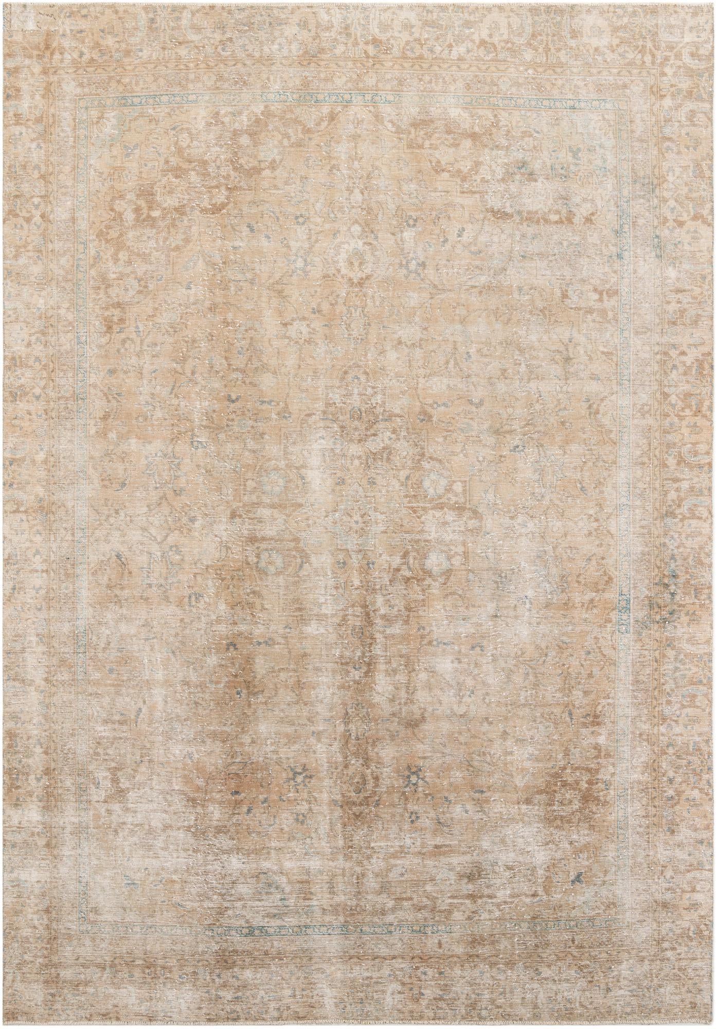 8' 2 x 11' 6 Hand Knotted Ultra Vintage Persian Wool Rug