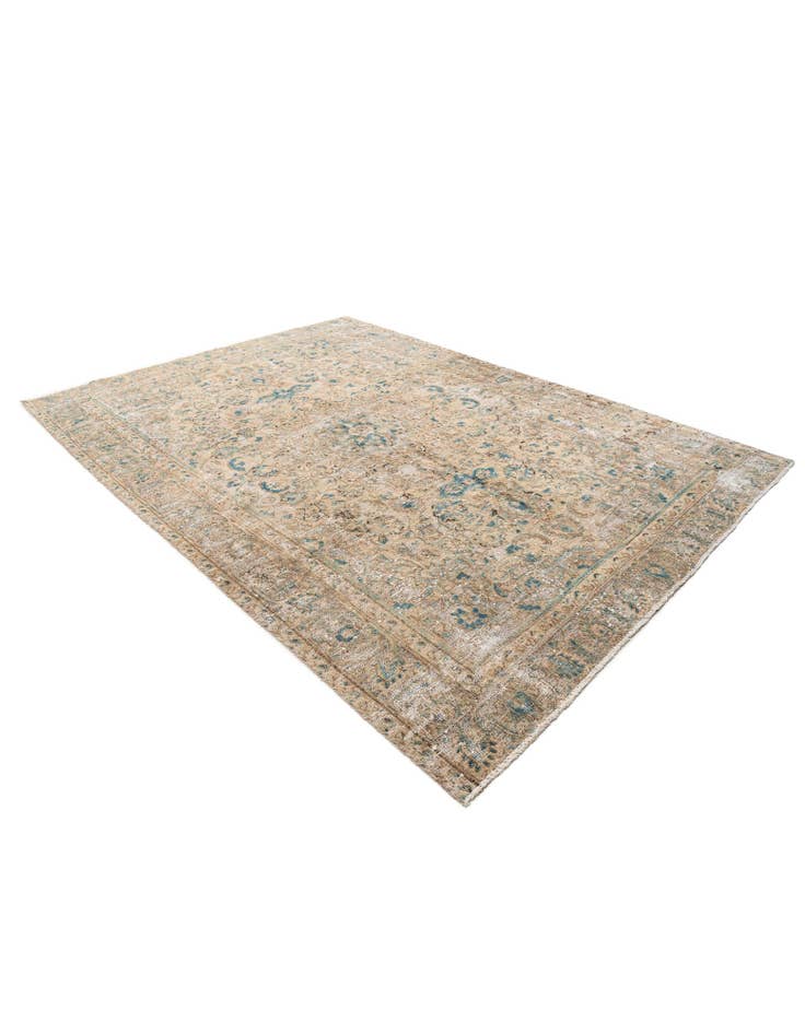 Detail image of 6' x 8' 7  Hand Knotted Ultra Vintage Wool Rug