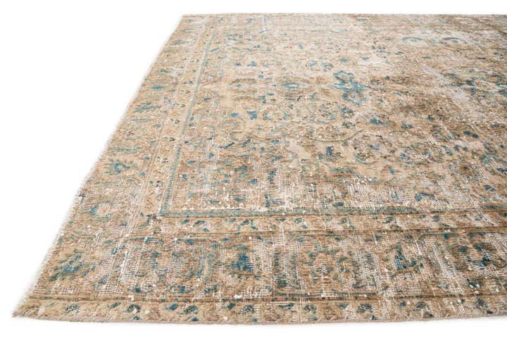 6' x 8' 7 Hand Knotted Ultra Vintage Wool Rug
