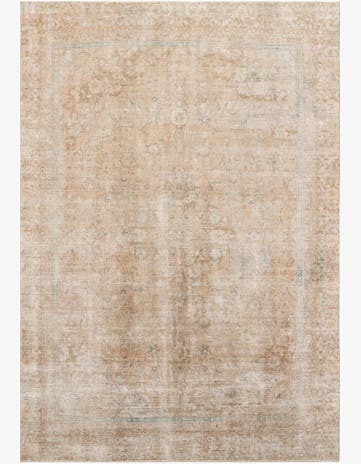 8' 2 x 11' 6 Hand Knotted Ultra Vintage Persian Wool Rug