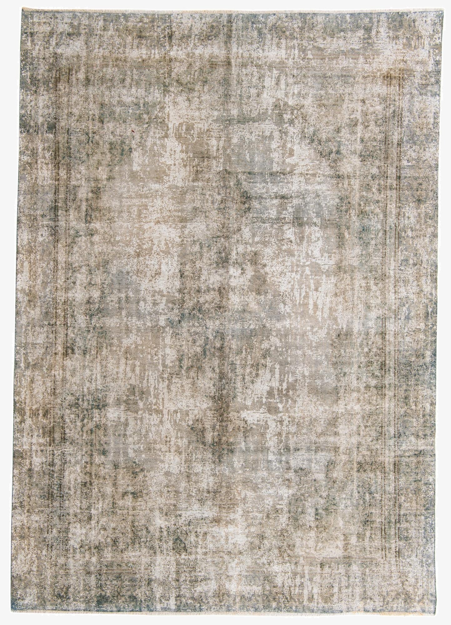 8' 6 x 12' 6  Hand Knotted Ultra Vintage Persian Wool Rug