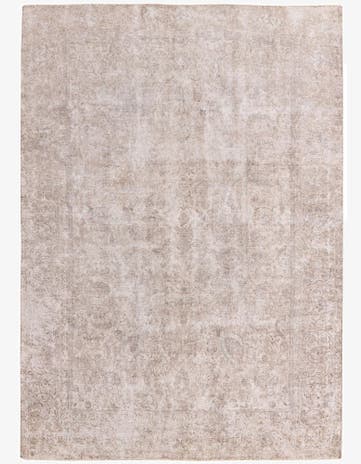 8' x 11' 1 Hand Knotted Ultra Vintage Persian Wool Rug