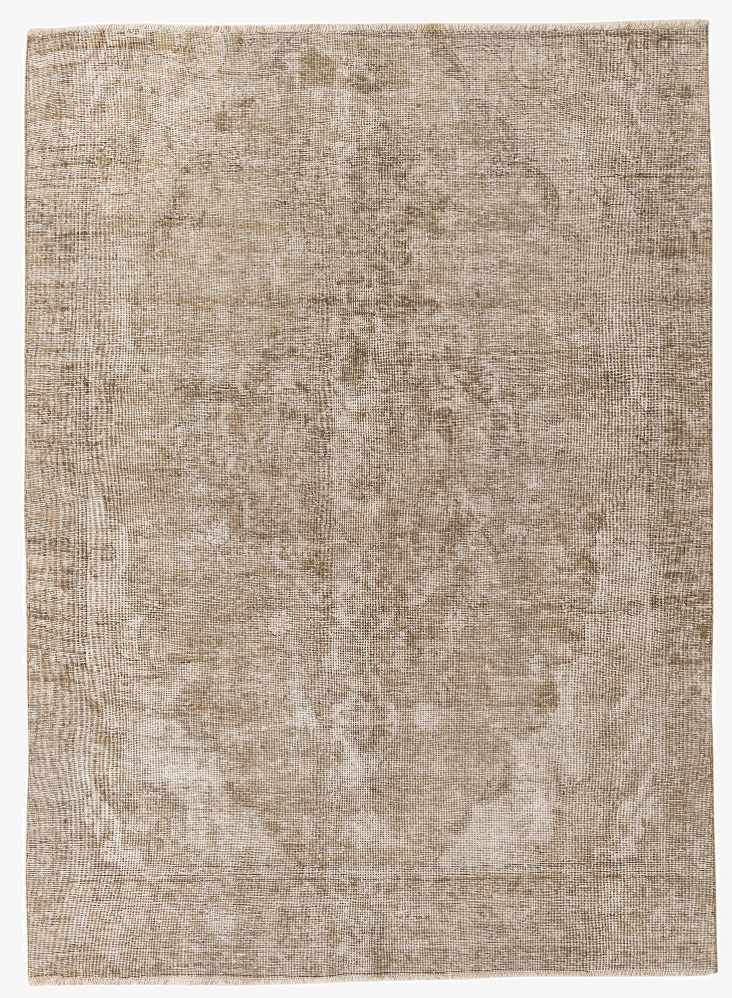 Primary image 6' 1 x 8' 3  Hand Knotted Ultra Vintage Persian Wool Rug