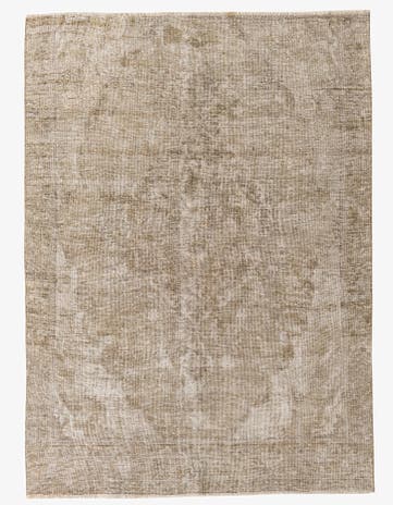 6' 1 x 8' 3 Hand Knotted Ultra Vintage Persian Wool Rug