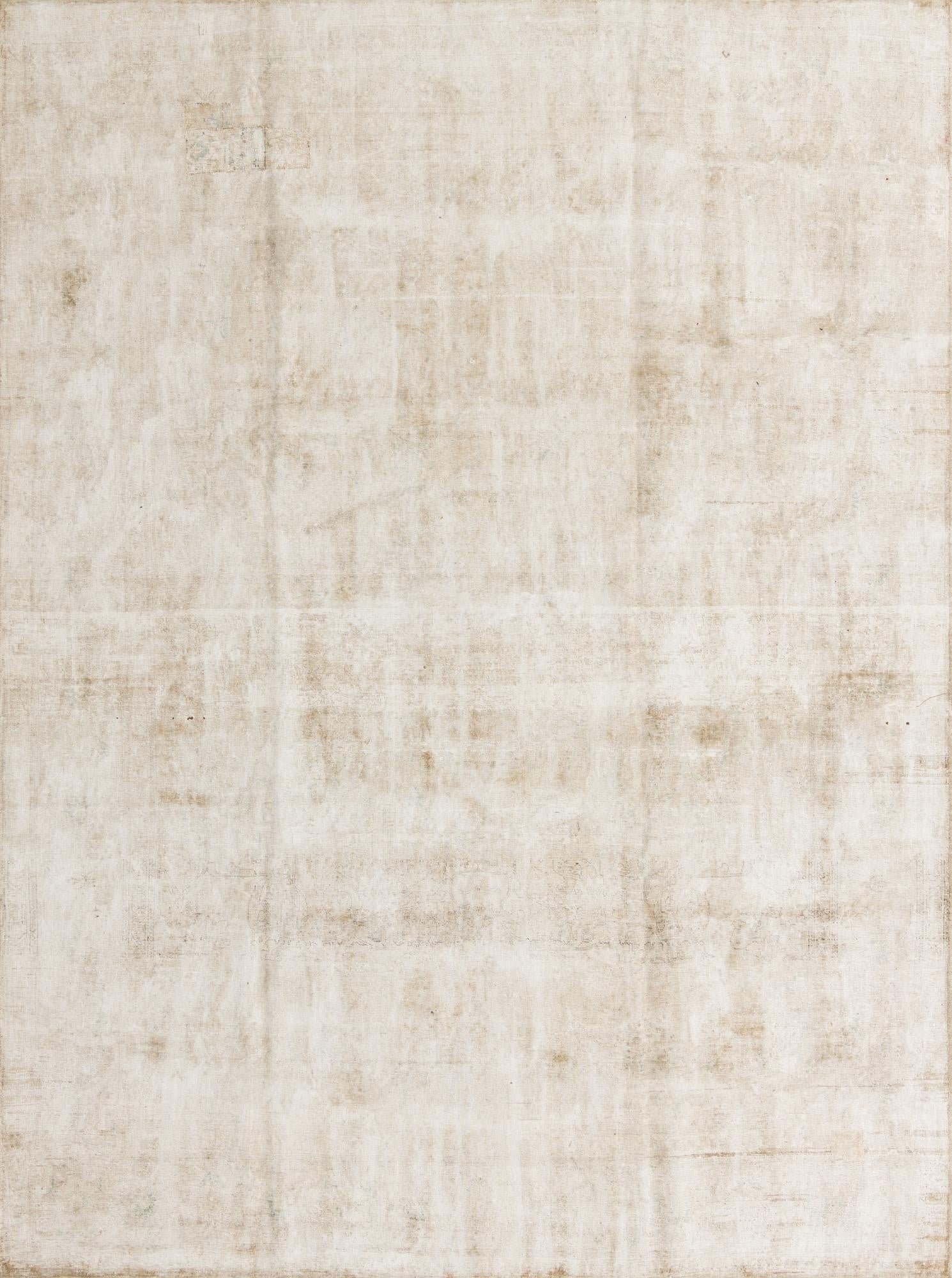 Primary image 9' 5 x 12' 5  Hand Knotted Ultra Vintage Persian Wool Rug