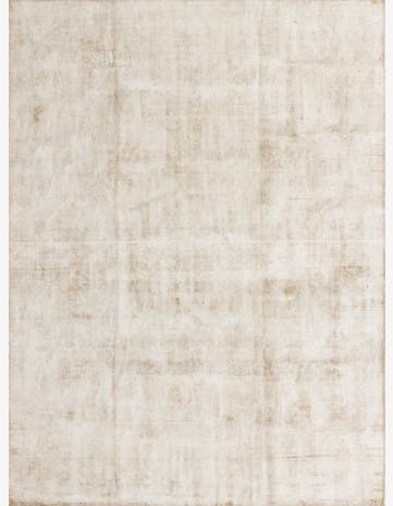 9' 5 x 12' 5 Hand Knotted Ultra Vintage Persian Wool Rug